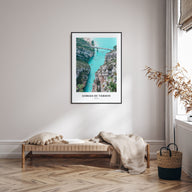 Gorges du Verdon Portrait Color Poster