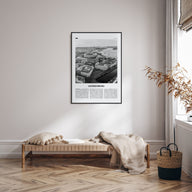 Gothenburg Travel B&W Poster