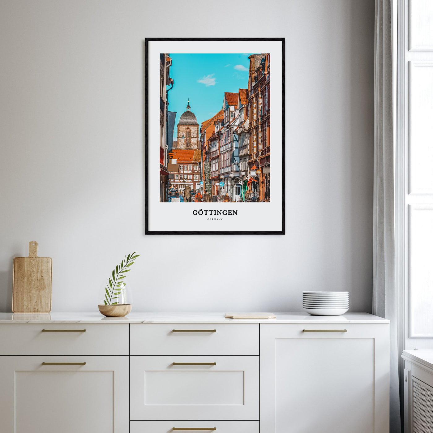 Gottingen Portrait Color Poster