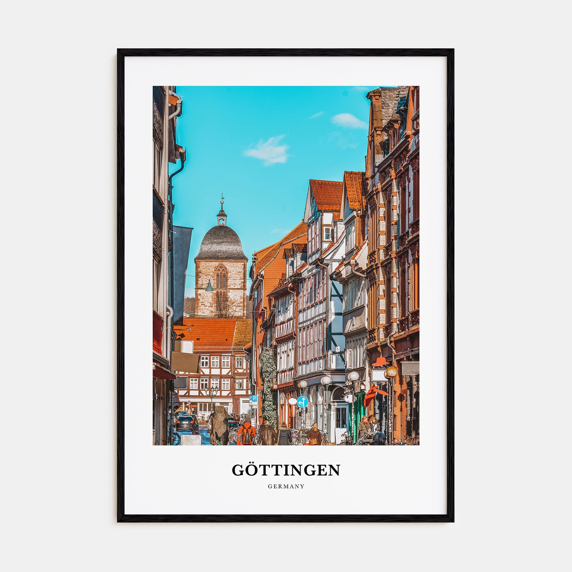 Gottingen Portrait Color Poster