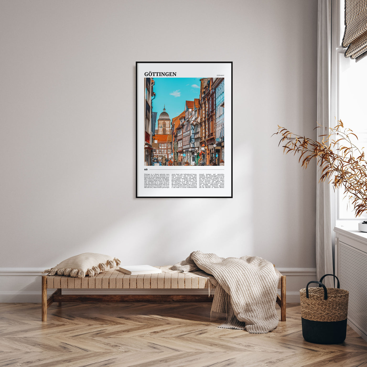 Gottingen Travel Color Poster