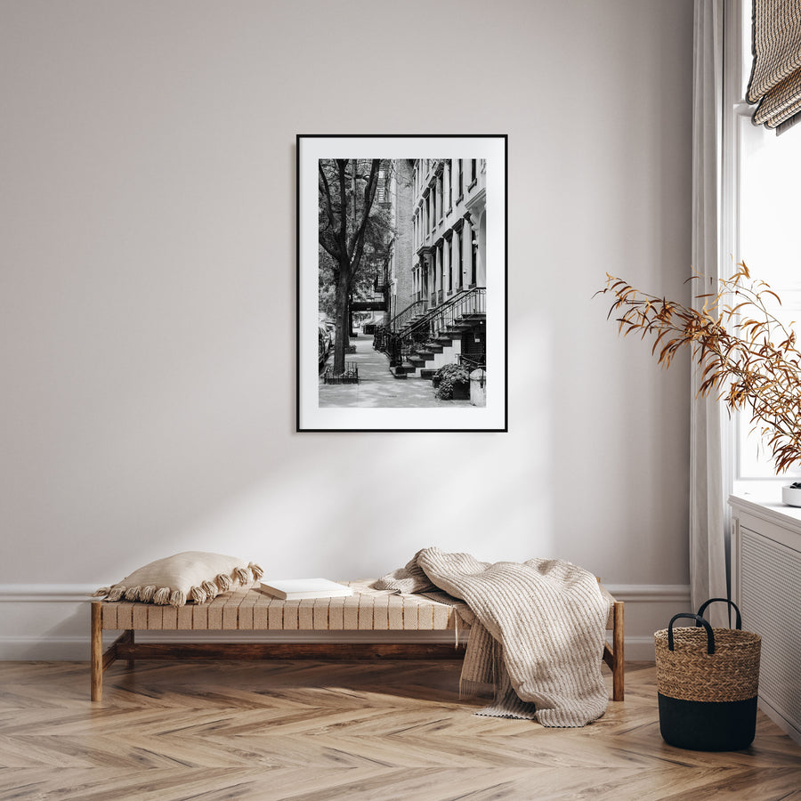 Gramercy Park Photo B&W Poster