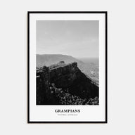 Grampians National Park Portrait B&W Poster