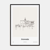 Granada Drawn Poster