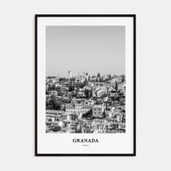 Granada Portrait B&W Poster