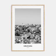 Granada Portrait B&W Poster