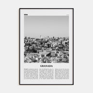 Granada Travel B&W No 1 Poster