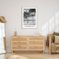 Grand Bahama Island Portrait B&W Poster