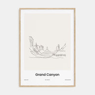 Grand Canyon Drawn Poster