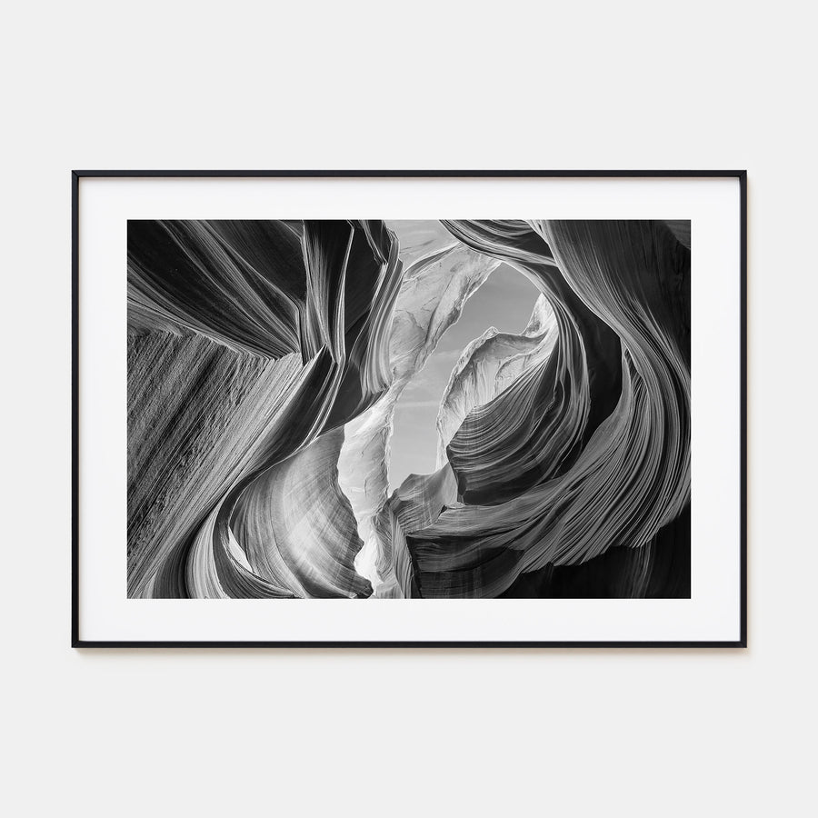 Grand Canyon Landscape B&W Poster
