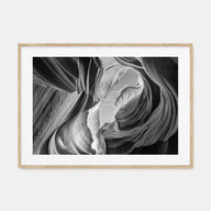 Grand Canyon Landscape B&W Poster