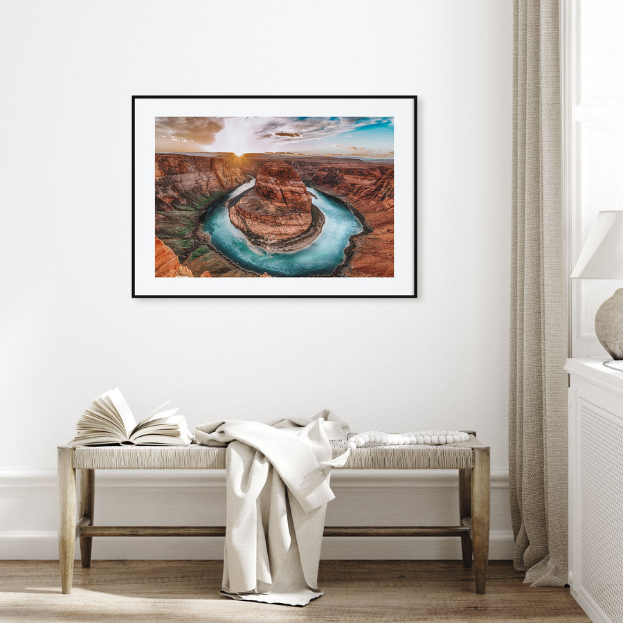 Grand Canyon Landscape Color Poster