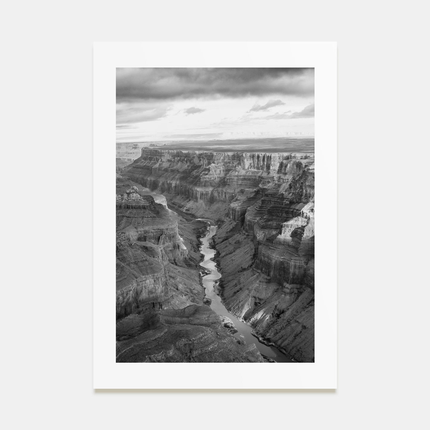 Grand Canyon Photo B&W Poster