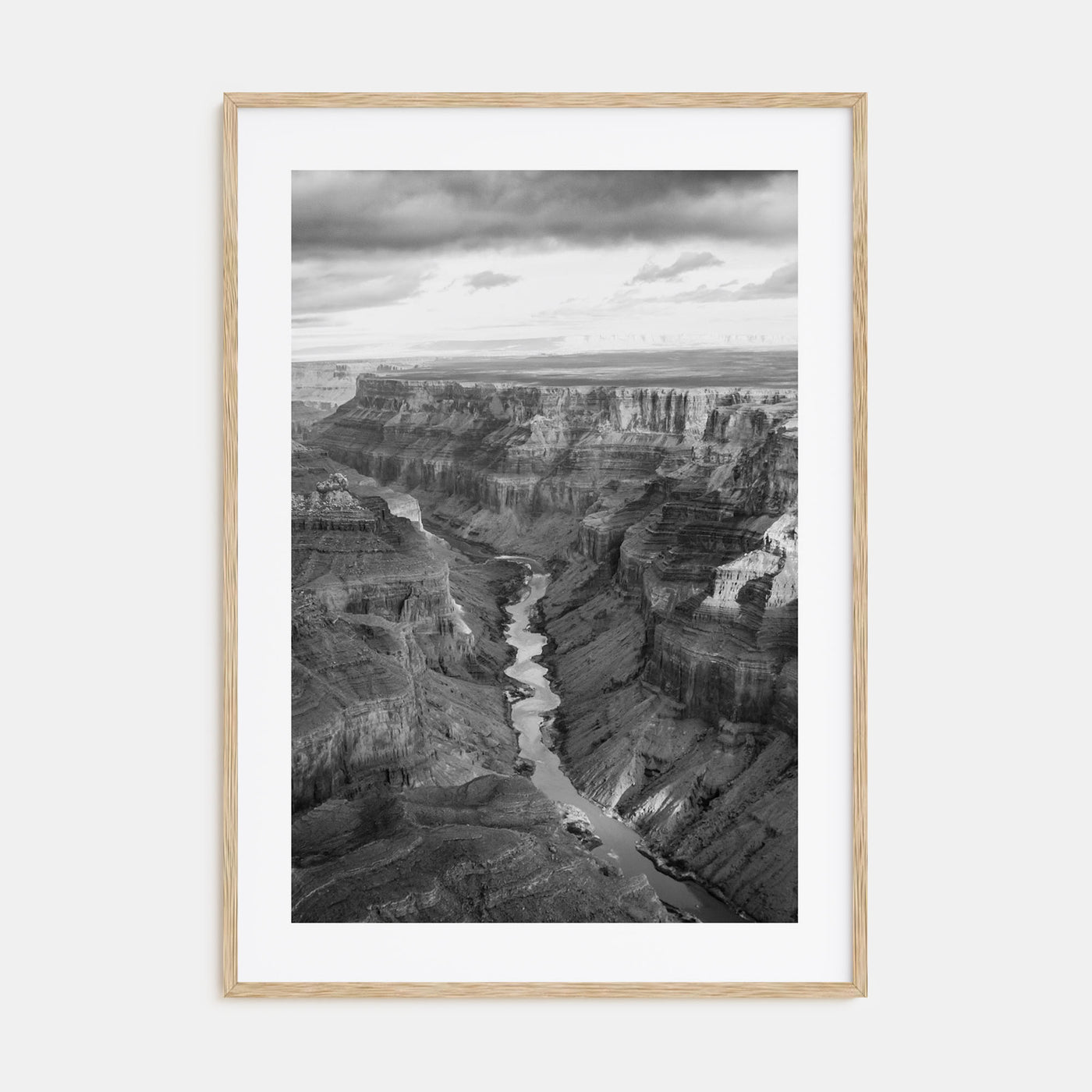 Grand Canyon Photo B&W Poster