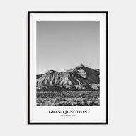 Grand Junction Portrait B&W Poster