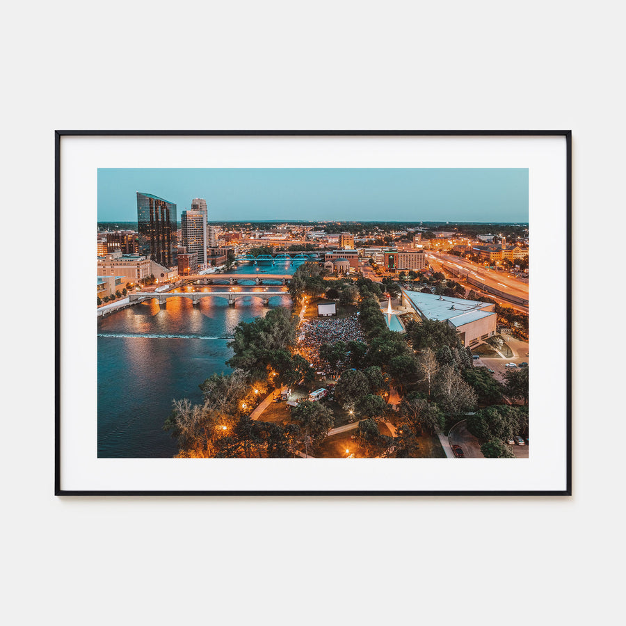 Grand Rapids Landscape Color Poster