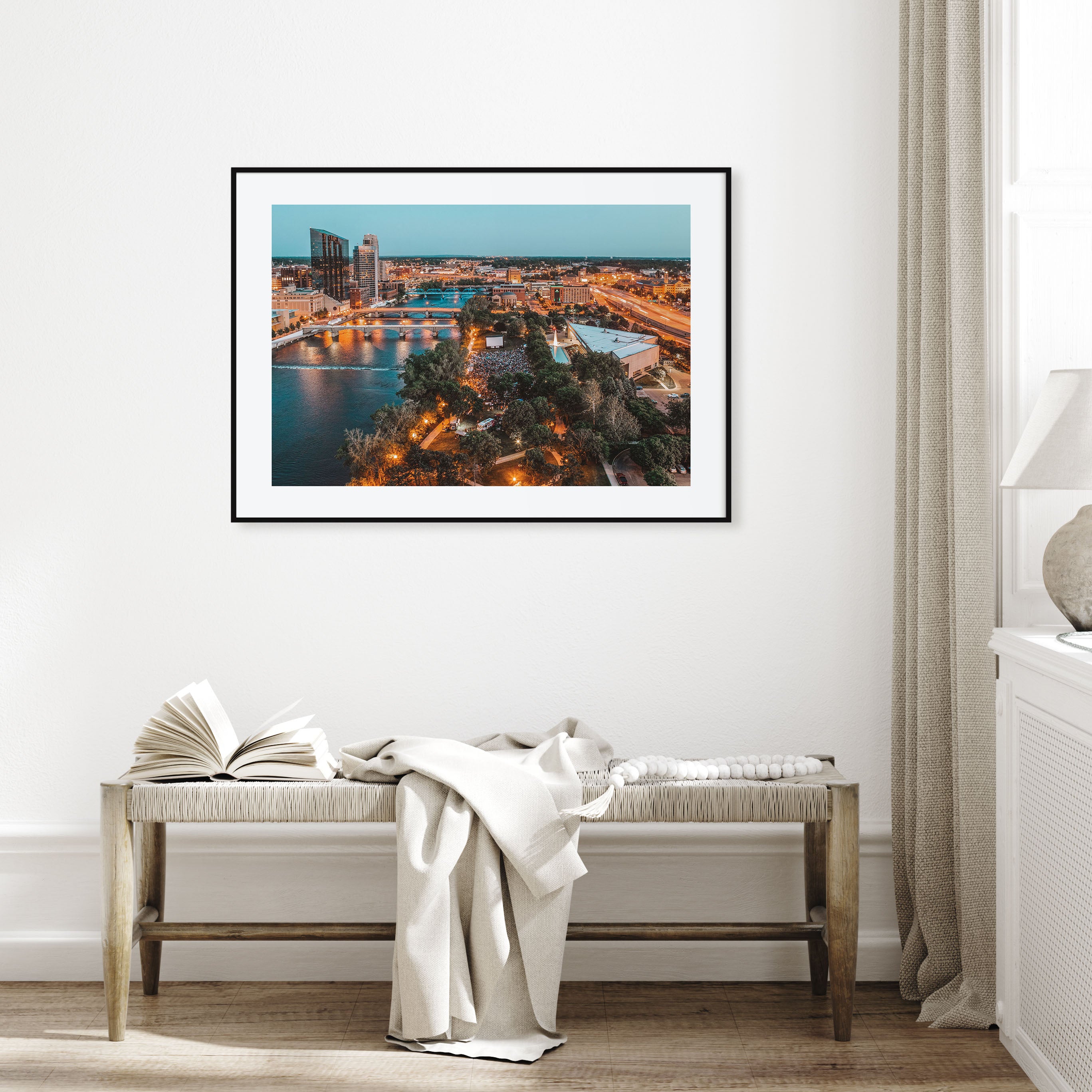 Grand Rapids Landscape Color Poster