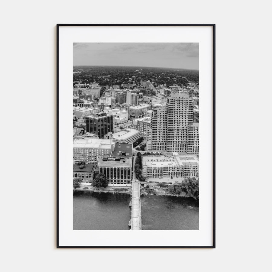 Grand Rapids Photo B&W Poster