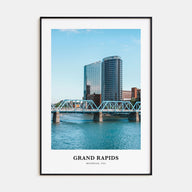 Grand Rapids Portrait Color Poster