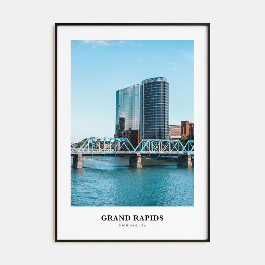 Grand Rapids Portrait Color Poster