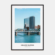 Grand Rapids Portrait Color Poster
