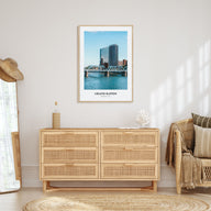 Grand Rapids Portrait Color Poster