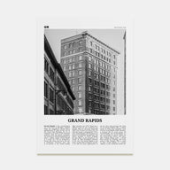 Grand Rapids Travel B&W No 2 Poster