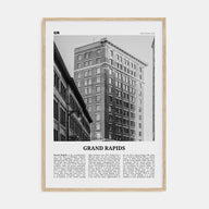 Grand Rapids Travel B&W No 2 Poster