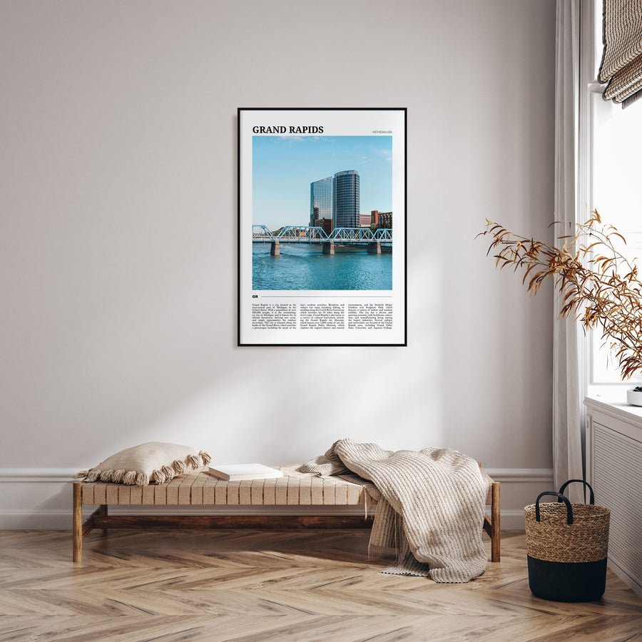 Grand Rapids Travel Color Poster