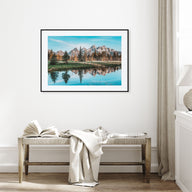 Grand Teton National Park Landscape Color Poster