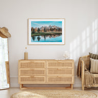 Grand Teton National Park Landscape Color Poster