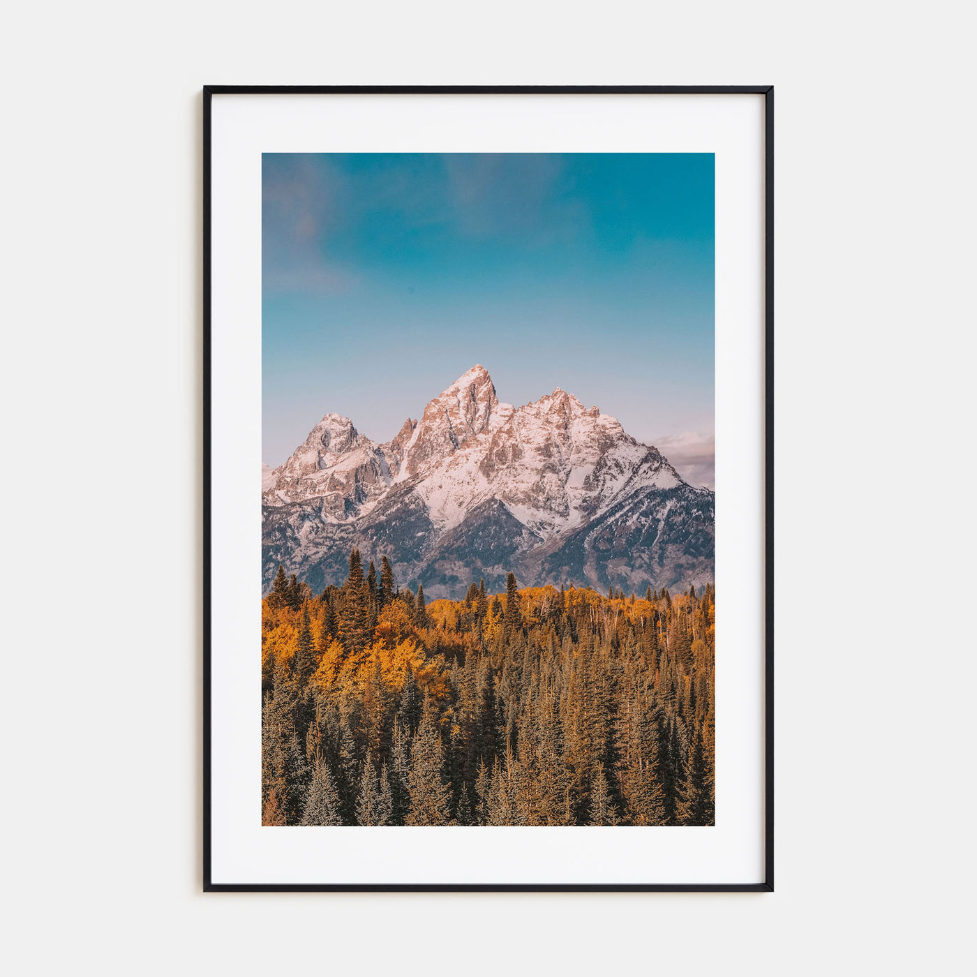Grand Teton National Park Photo Color No 1 Poster
