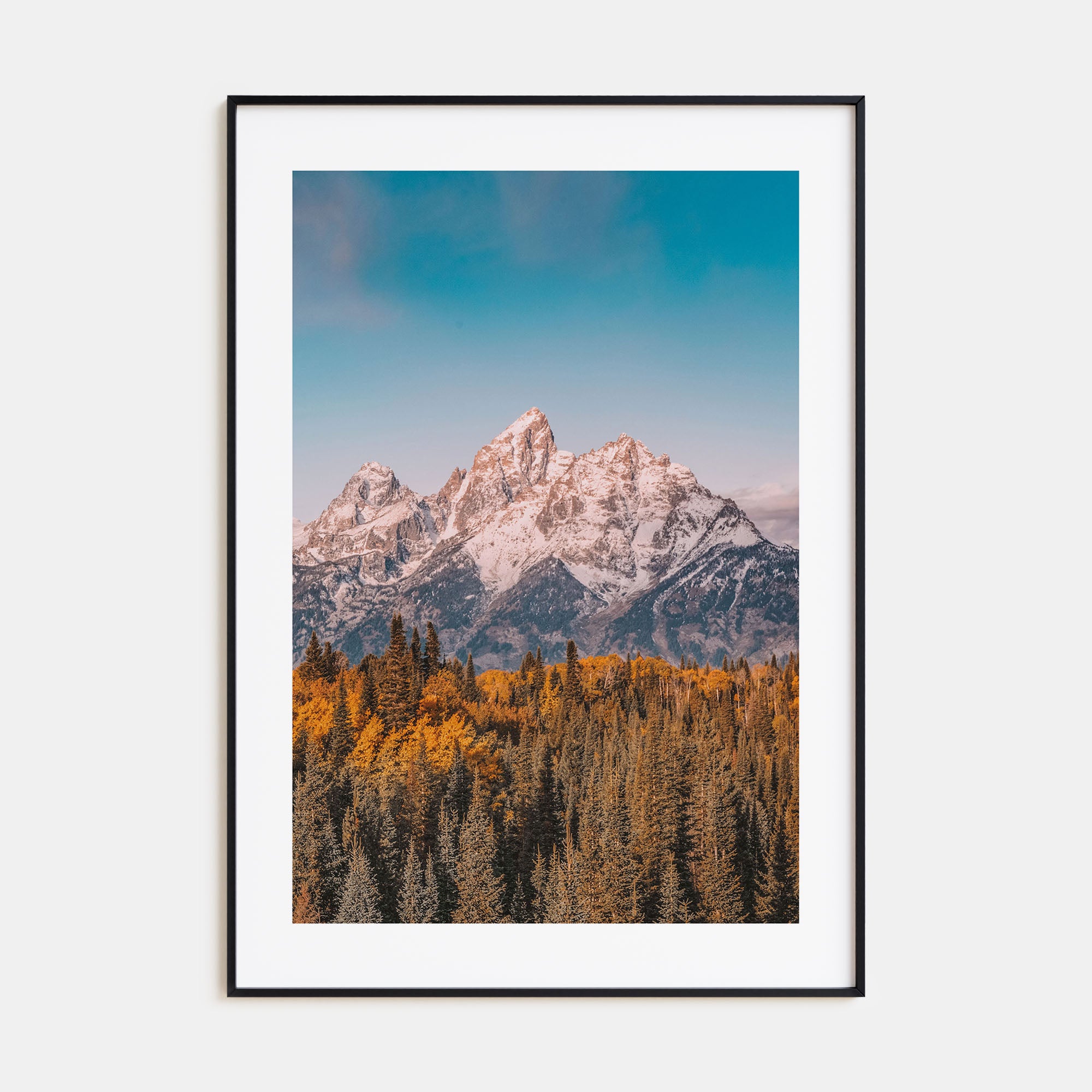 Grand Teton National Park Photo Color No 1 Poster