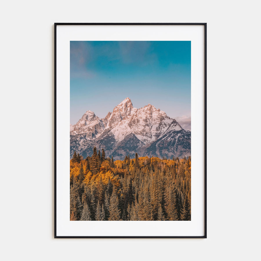 Grand Teton National Park Photo Color No 1 Poster