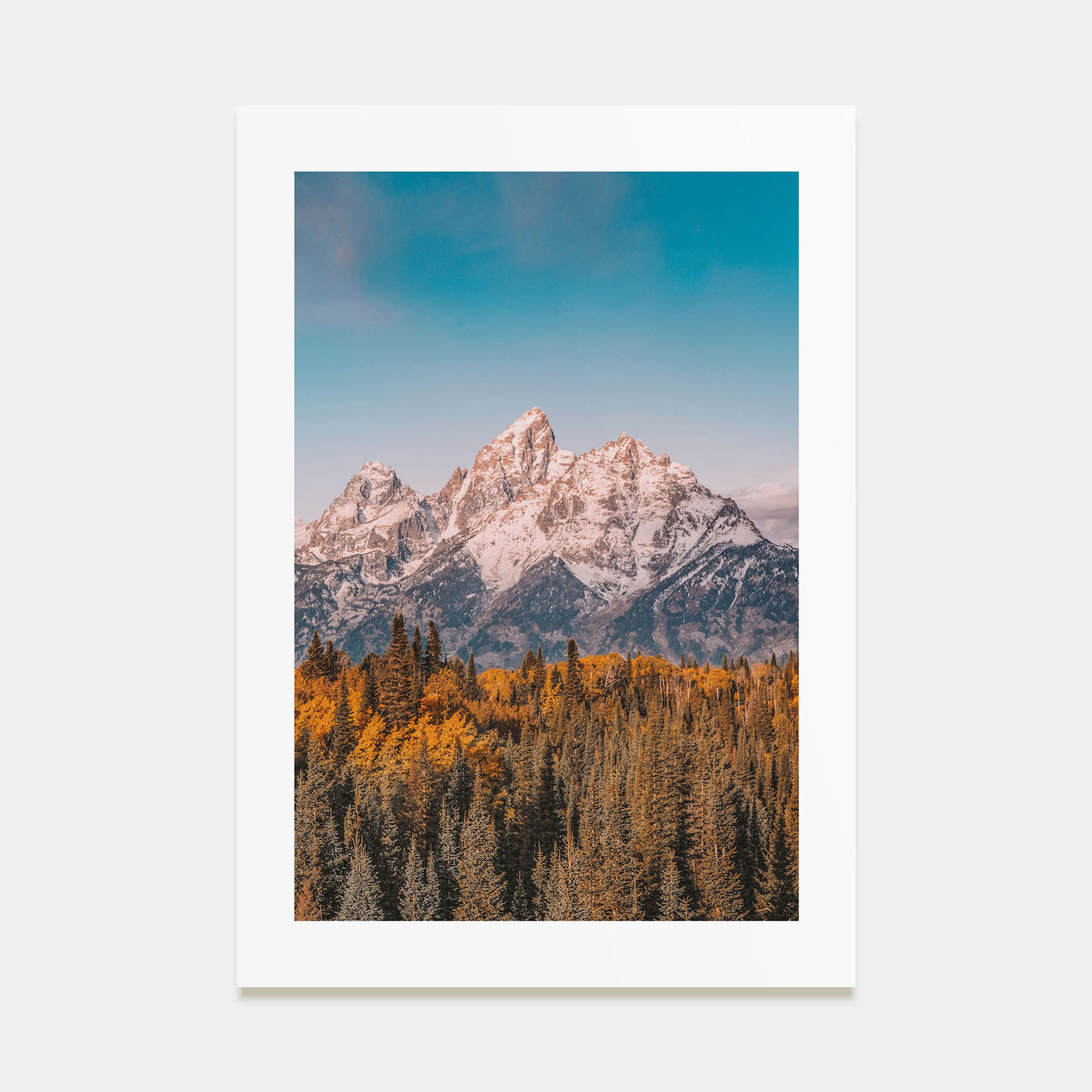 Grand Teton National Park Photo Color No 1 Poster