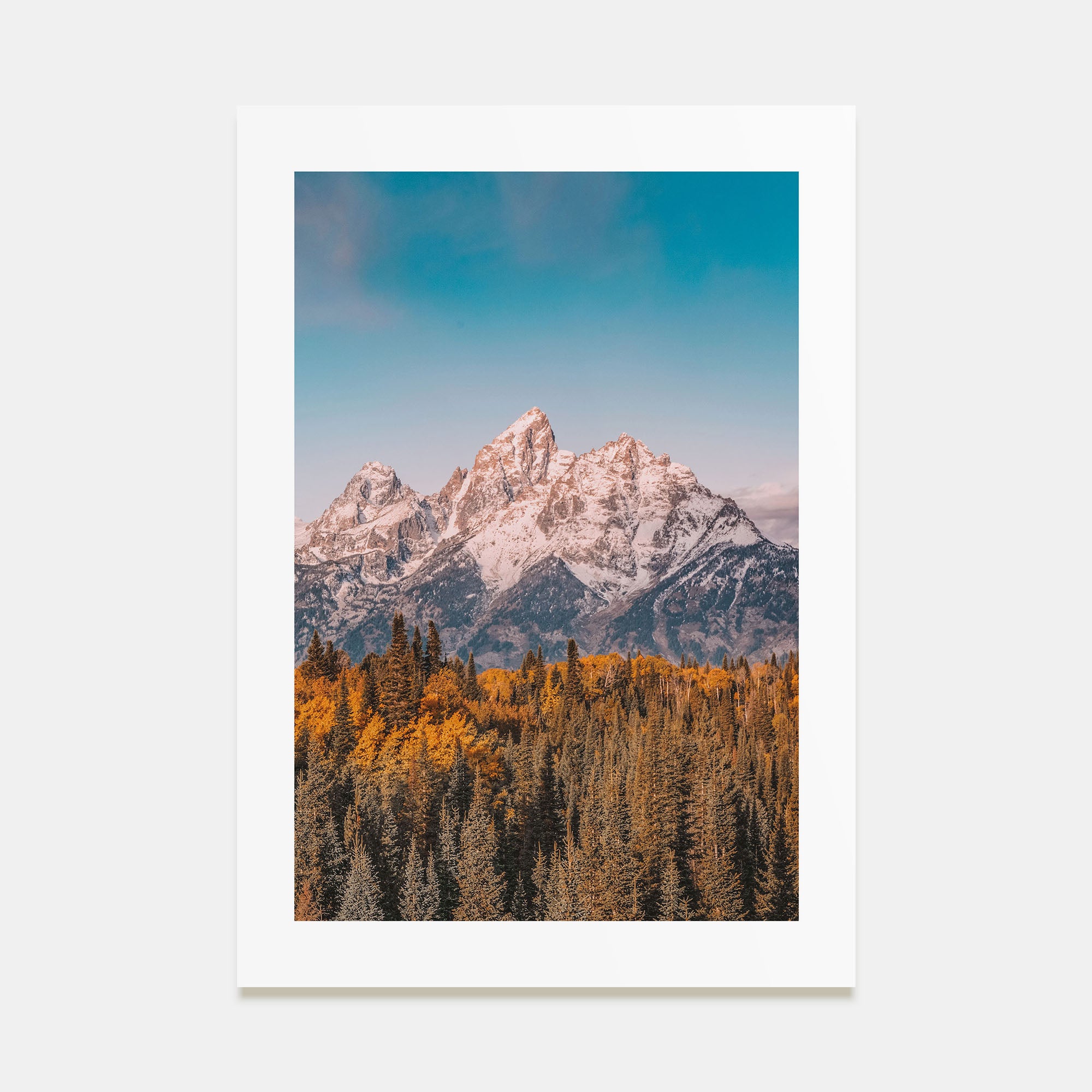 Grand Teton National Park Photo Color No 1 Poster