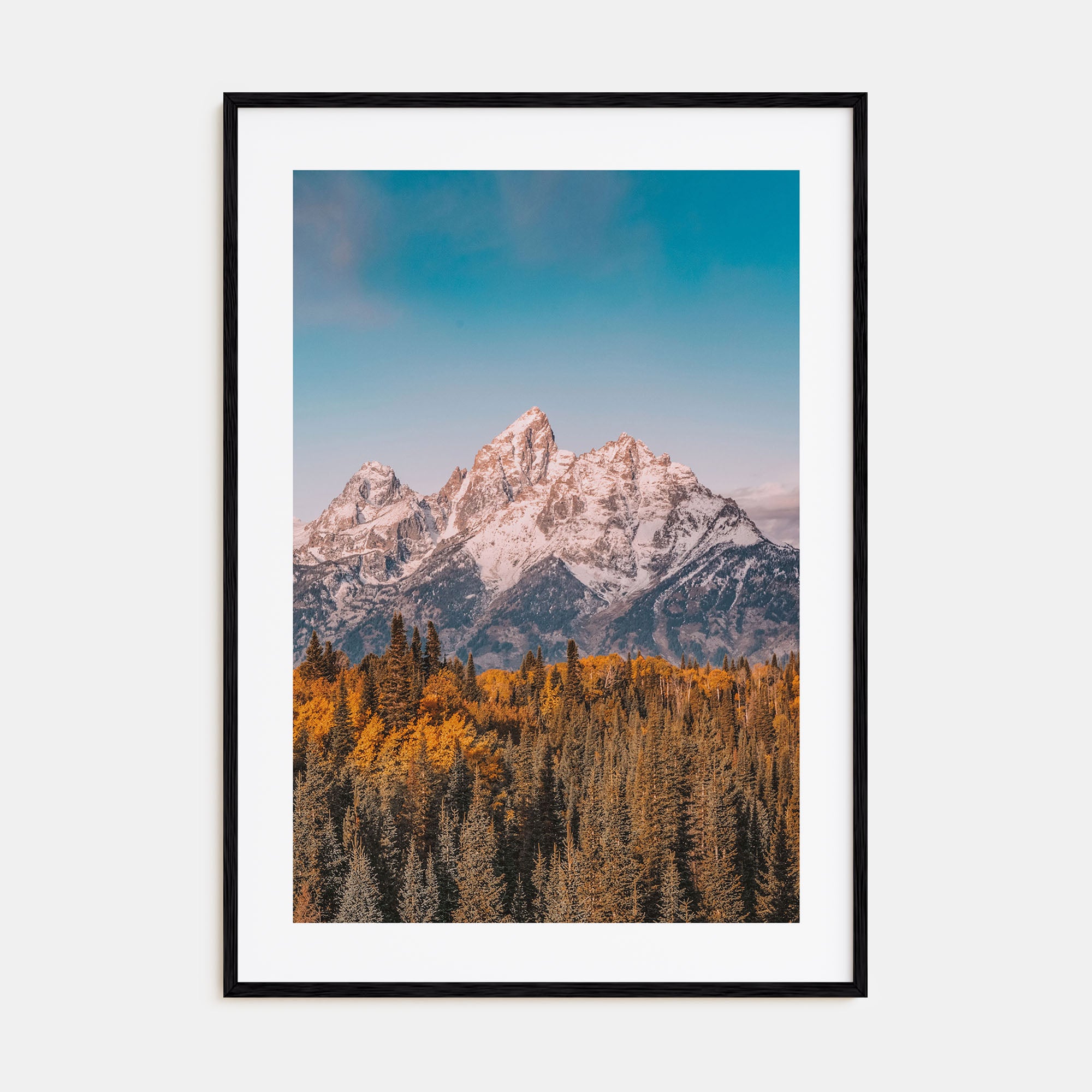 Grand Teton National Park Photo Color No 1 Poster