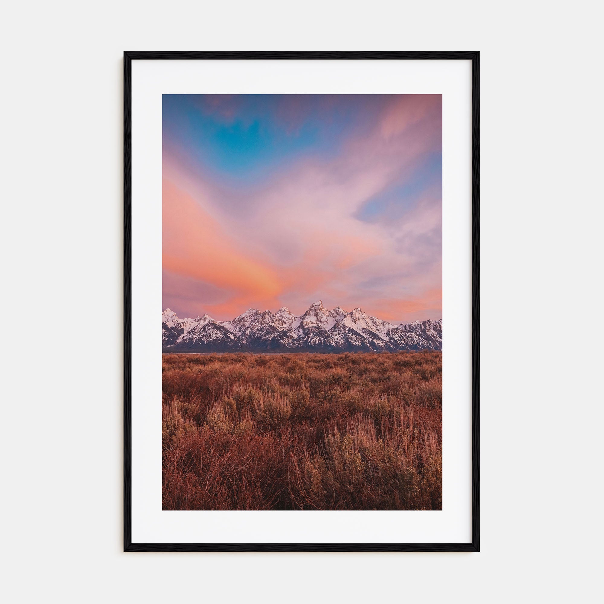 Grand Teton National Park Photo Color No 2 Poster