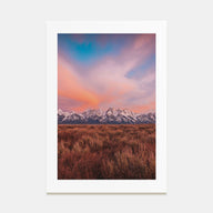 Grand Teton National Park Photo Color No 2 Poster