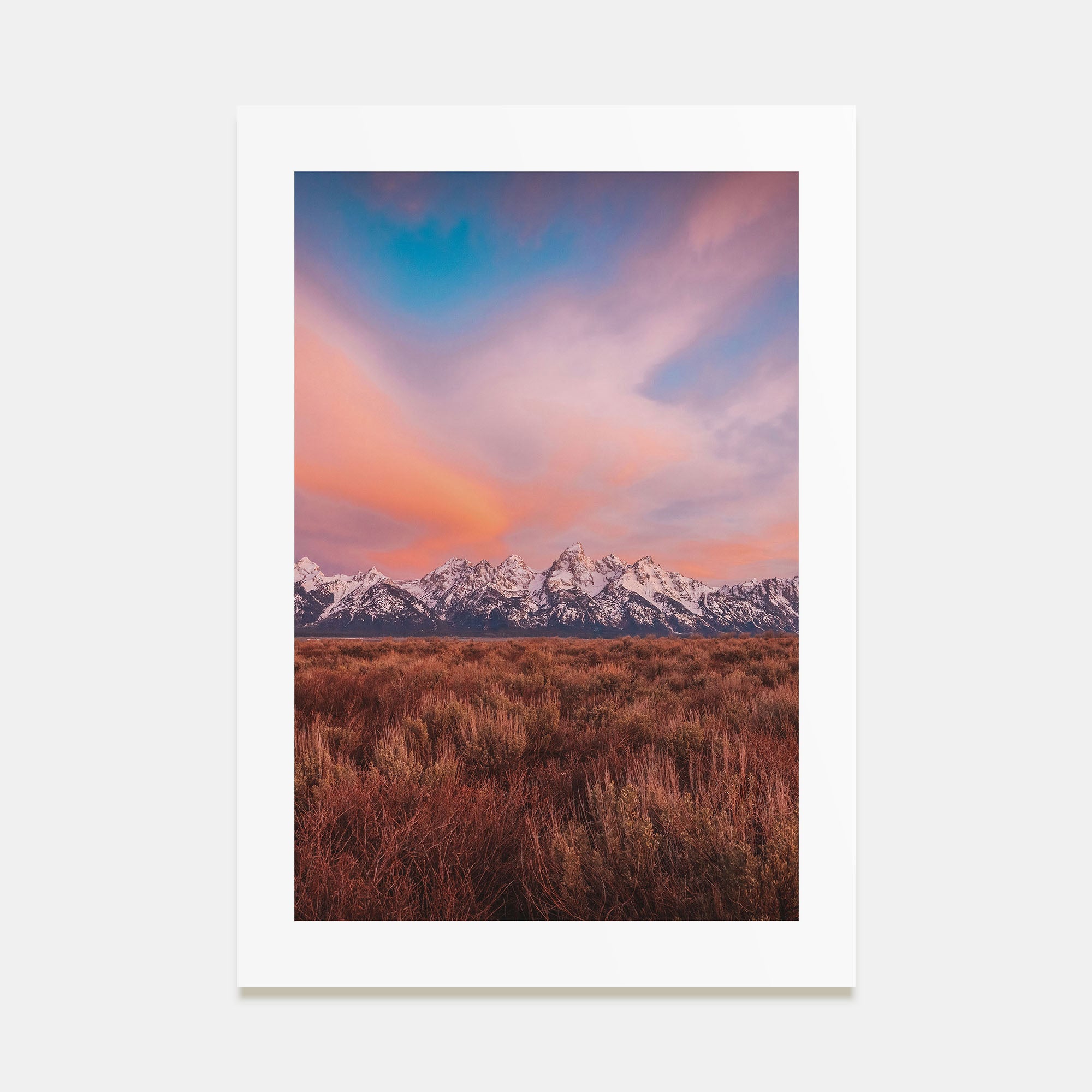Grand Teton National Park Photo Color No 2 Poster