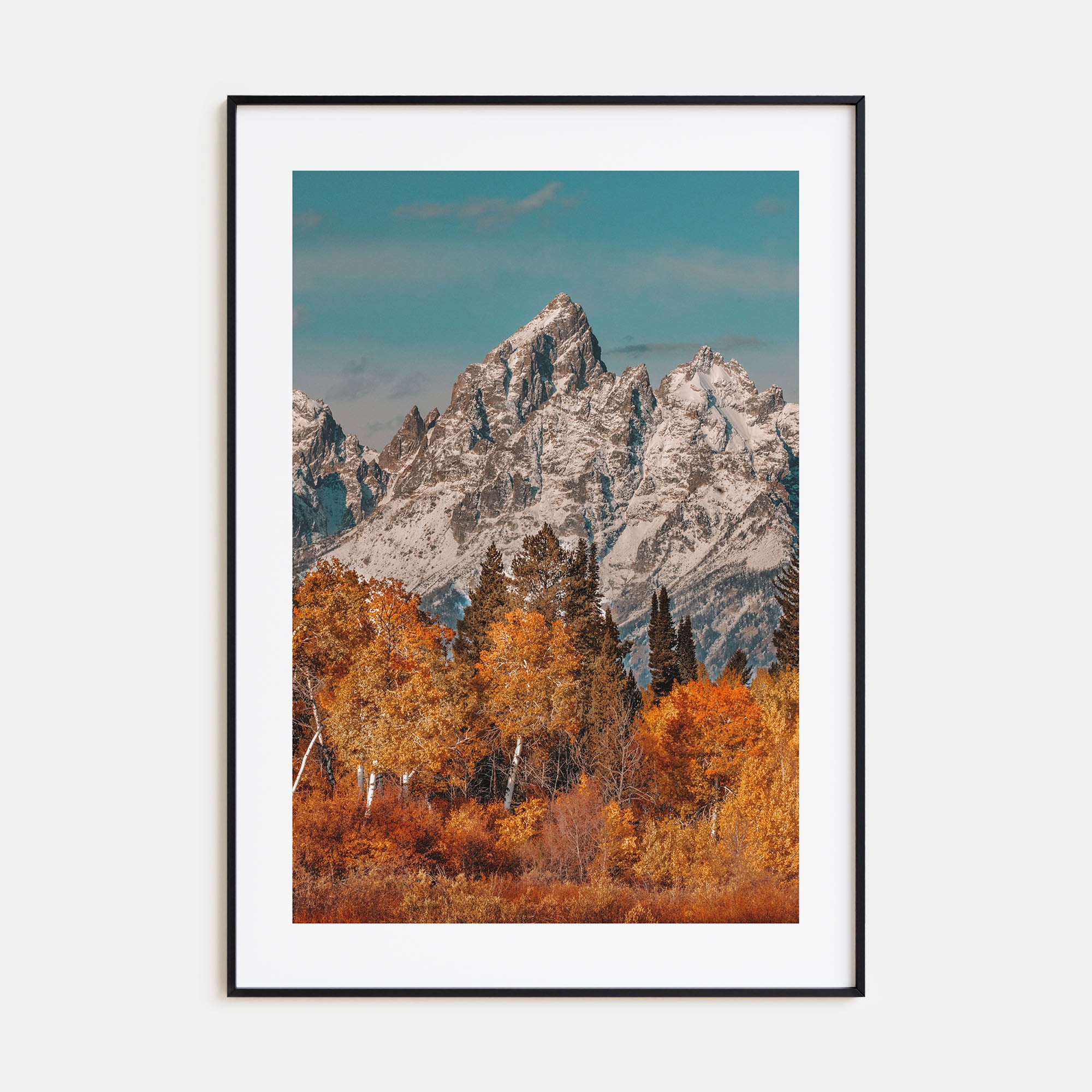 Grand Teton National Park Photo Color No 3 Poster