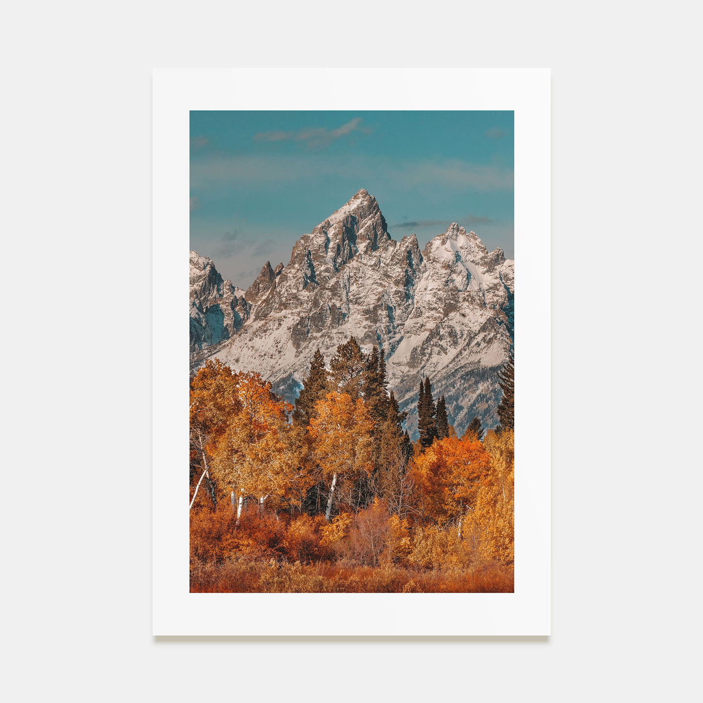 Grand Teton National Park Photo Color No 3 Poster