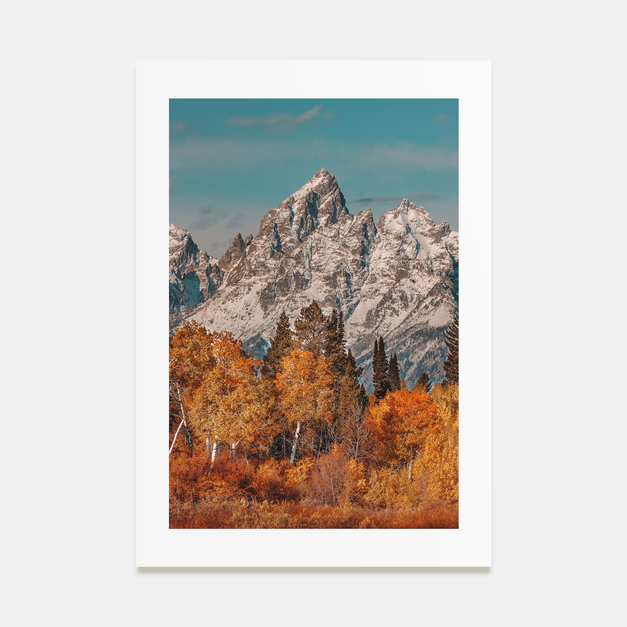 Grand Teton National Park Photo Color No 3 Poster