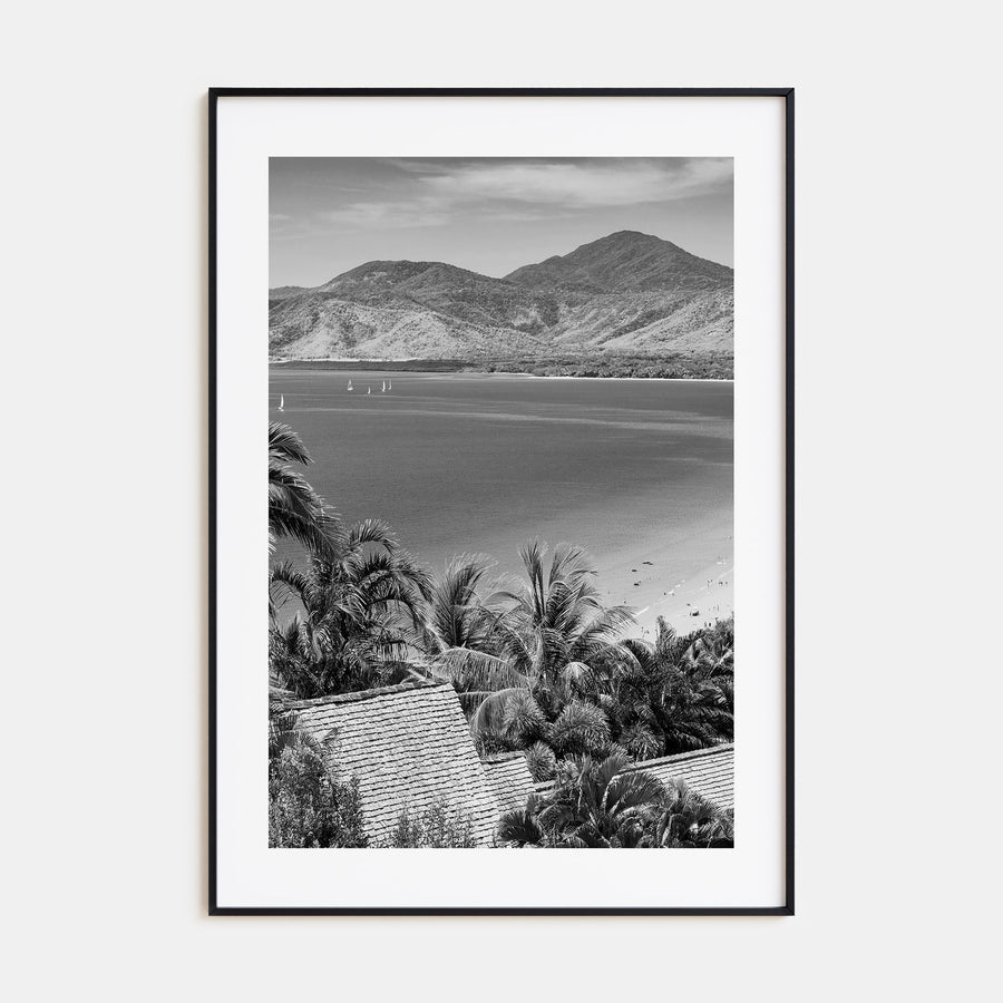 Great Barrier Reef Photo B&W Poster