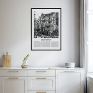 Great Britain Travel B&W Poster