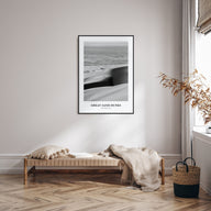 Great Sand Dunes National Park Portrait B&W Poster