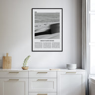 Great Sand Dunes National Park Travel B&W Poster