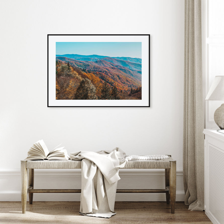 Great Smoky Mountains National Park Landscape Color No 1 Poster