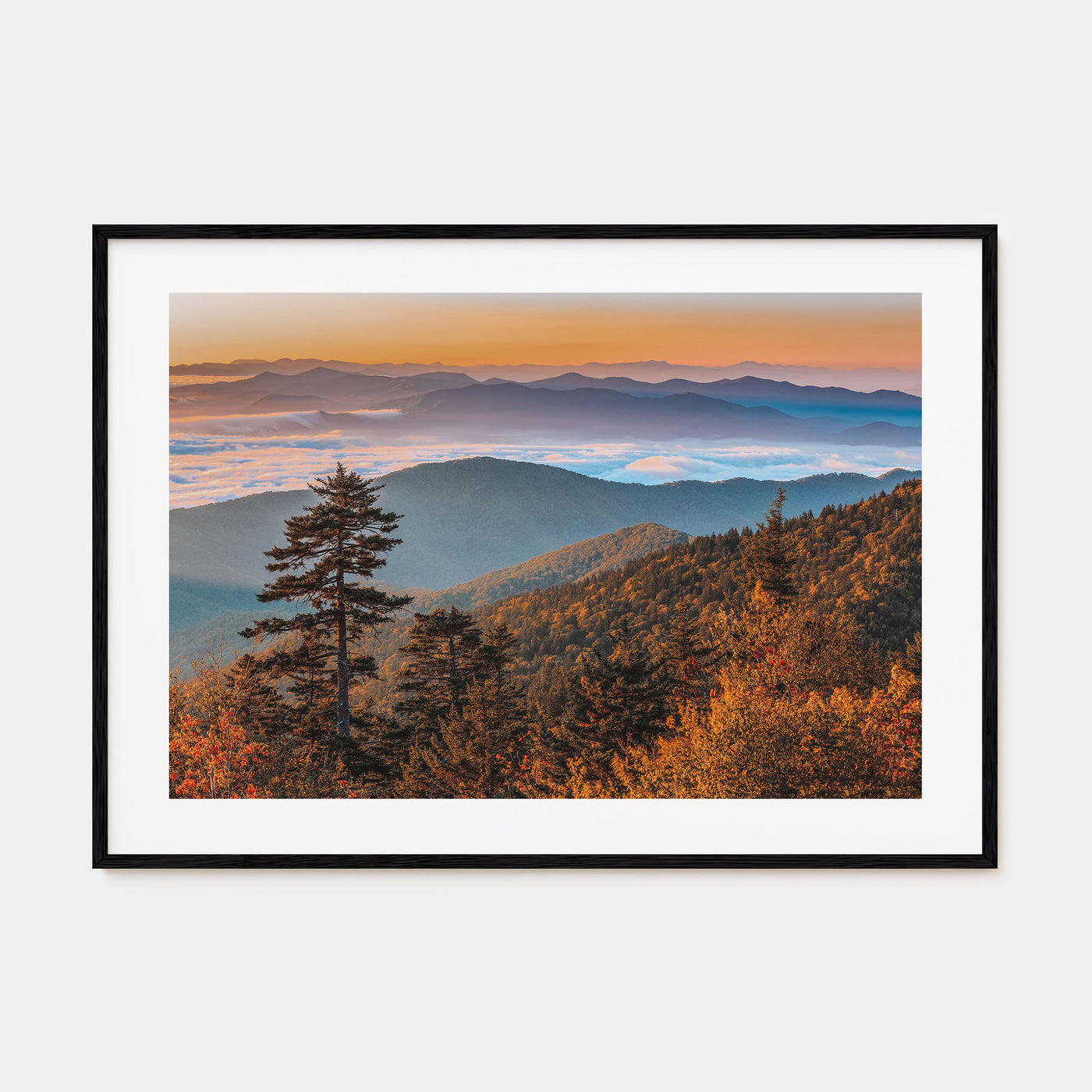 Great Smoky Mountains National Park Landscape Color No 2 Poster
