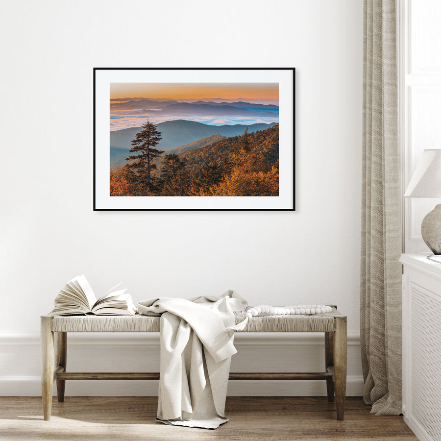 Great Smoky Mountains National Park Landscape Color No 2 Poster